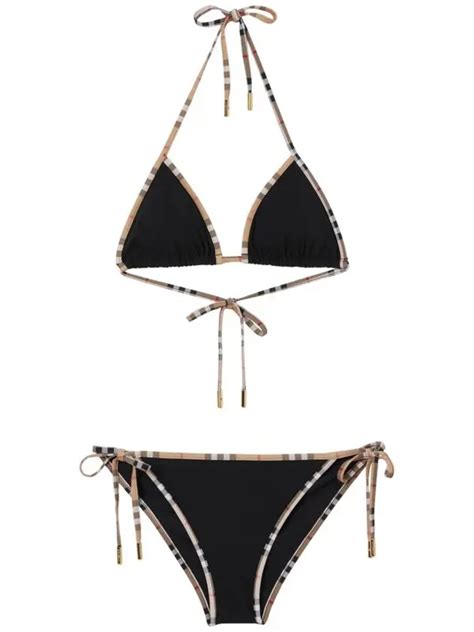 burberry thong|burberry check trim triangle.